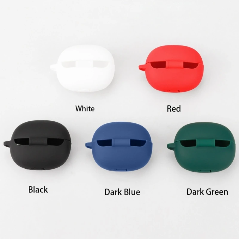 Funny Silicone Cover Soft Cover Earphone Sleeve Easy to Use Earbud Cover Soft & Comfortable Earphone Case for Baseus AirGo AS01