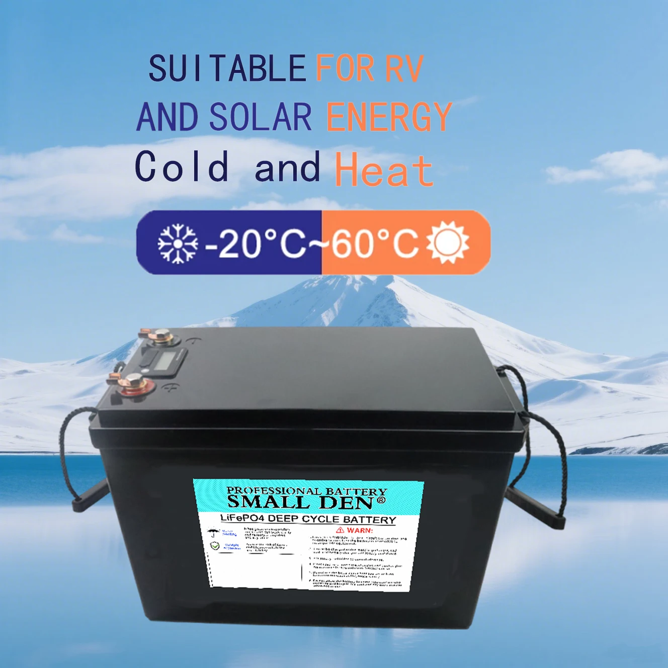 بطارية جديدة من الصوديوم أيون 12 فولت 230 أمبير في الساعة محطة طاقة تخزين الطاقة الخارجية للتخييم وشحن سريع RV شاحن 12.8 فولت + 15.6 فولت #6