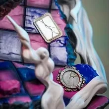 قطعة واحدة أنيمي الشكل شارلوت كاتاكوري تمثال ملك الفنان شارلوت كاتاكوري تمثال نموذج جمع الديكور لعبة Gif #5