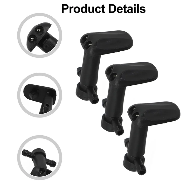 

A42M-3 шт. насадки для омывателя лобового стекла 12778850 12778849 насадка для омывателя лобового стекла распылитель воды для Saab 9-3 9-3X 2003-2011