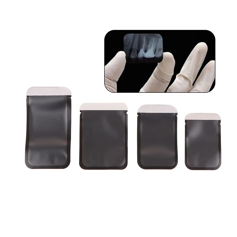 100Pcs/Box Dental X Ray Film Barrier Envelopes Clinic Phosphor Disposable Plate Protective Pouch Cover Bag