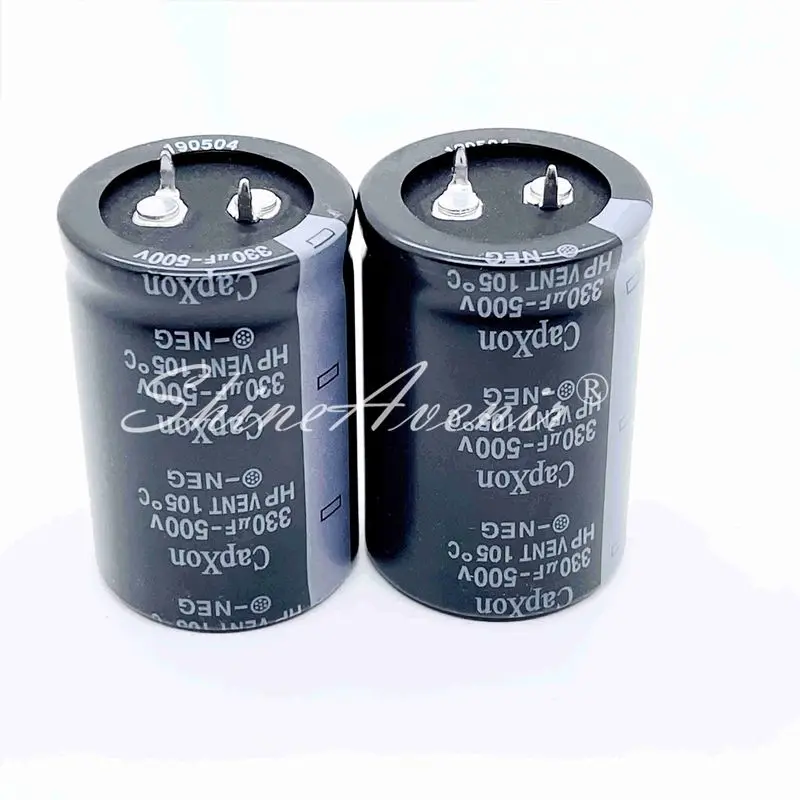 5PCS 500V330UF HP UJ 30*45 105℃ Aluminum Electrolytic Capacitors High frequency long life New Original