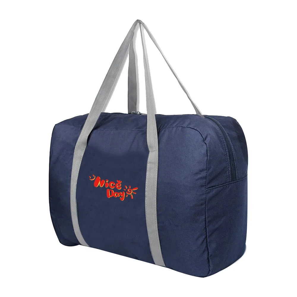 Sac de sport unisexe grande capacité, sacs de rangement, organisateurs de vêtements pliables, sacs à main imprimés pour femmes et hommes, fourre-tout de voyage