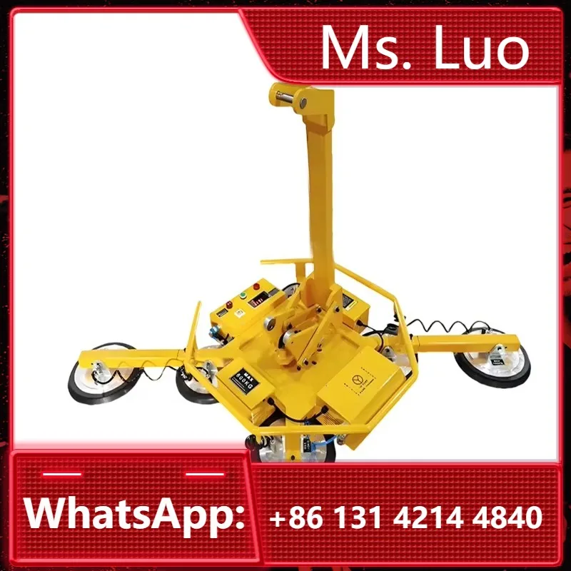 

New and Construction Vacuum Glass Lifting Machine with Pump Motor and Engine for Handling Lifters on Sale