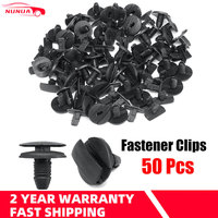 50Pcs Car Auto Interior Clip Fastener Push Type Rivet Retainer Bumper Fender Fixed Clamp For Citroen/Peugeot For Picasso Sega
