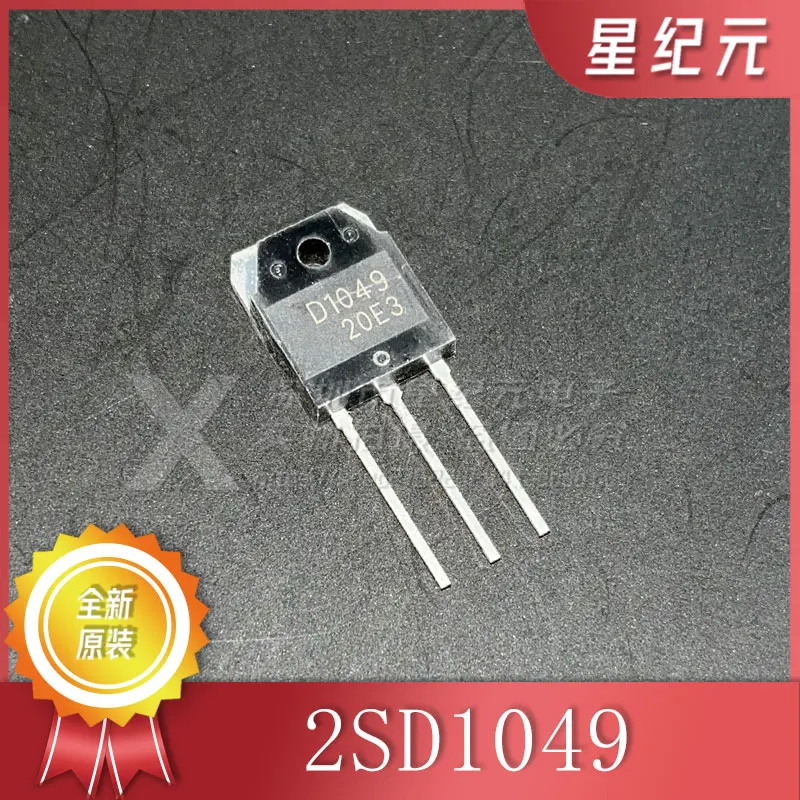 

[IN STOCK]1 Piece New Original Triode 2SD1049 D1049 25A/120V TO-3P High Speed Switching Transistor