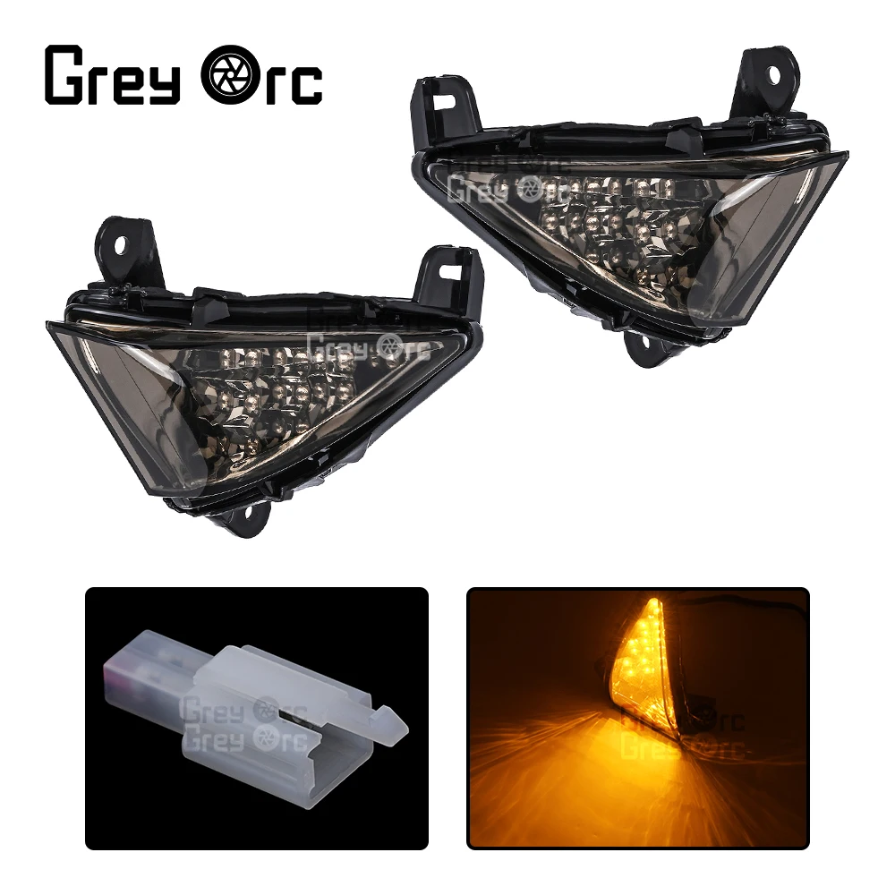 Clignotants avant et arrière pour moto, pour Kawasaki ZX 14R ZX 14 2006-2019 Concours 14 GTR 1400 ZG 1400 2008-2021