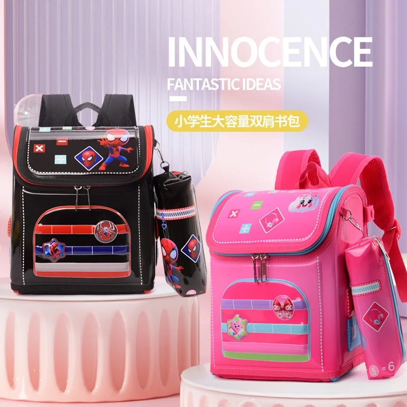 

In Stock New Cute Cartoon Pattern Lightweight Backpack, Stylish Appearance, Comes With A Cartoon Pencil Case As A Gift,