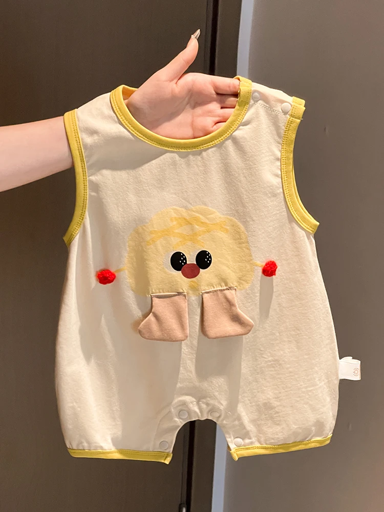 

Летняя одежда для малышей Xinfefei: милые комбинезоны и шорты с завышенной талией для мальчиков и девочек