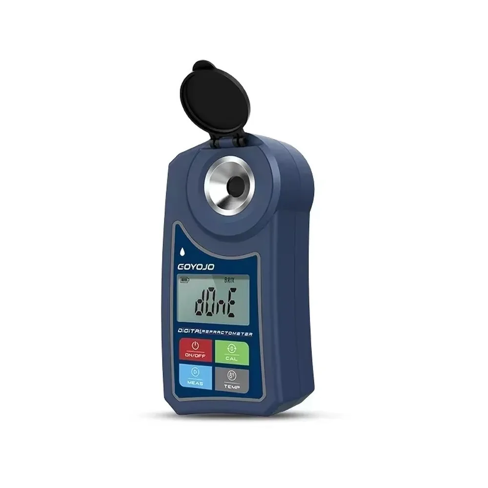 Digital Brix Refractometer Sugar Content Tester for Fruit Juice Beverage Wine Measuring Handheld ATC Accurate Home Brew