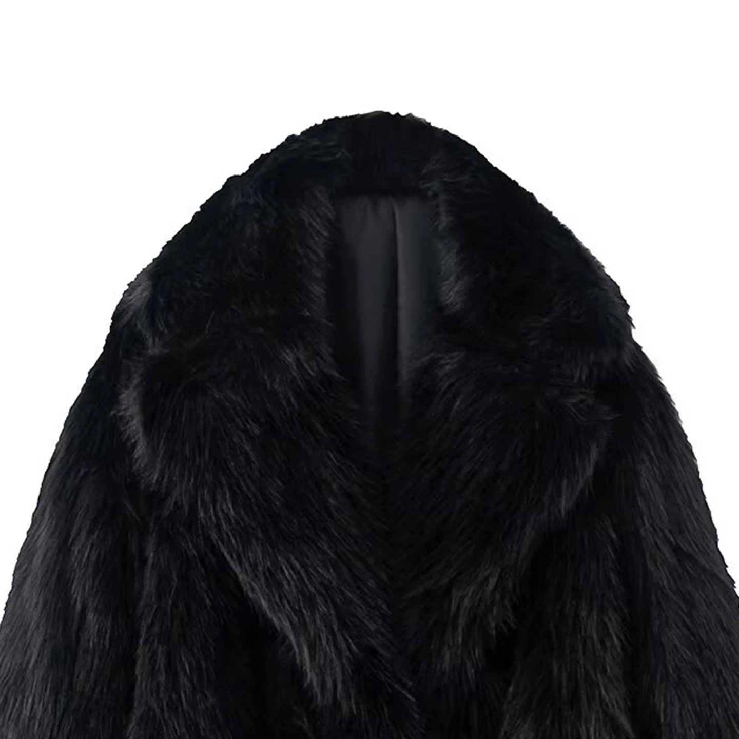 Gilet da donna in pelliccia sintetica 2025 Autunno New Sle Lunghezza media Pendolarismo Sle Long Sve Stand Versione senza cappello