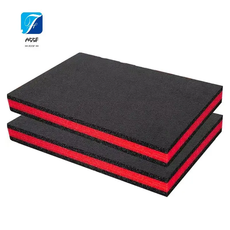 A55F-Toolbox EPE Foam, Cuttable Polyurethane Foam Sheets,Toolbox Organization & Shock-Absorbing Foam