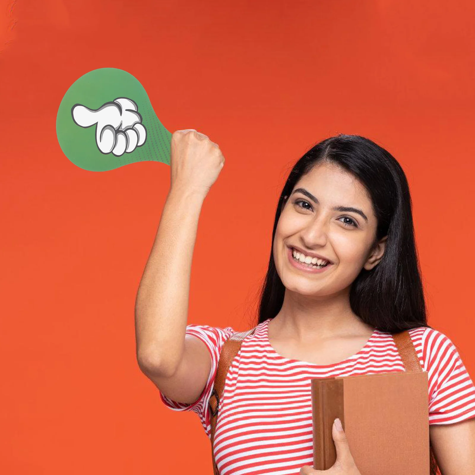 

1pcs Thumbs Up Down Paddles Classroom Interactive Teaching Equipment Boards For Student Engagement Dual