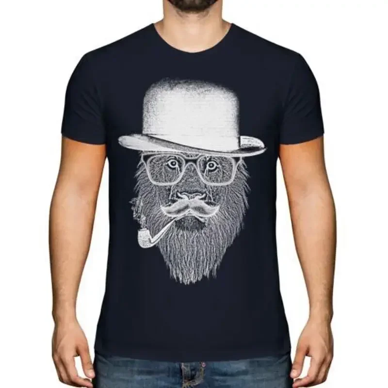 Lion IN Disguise Print Fashion Mens Funny Hipster Swag Trendy TShirt