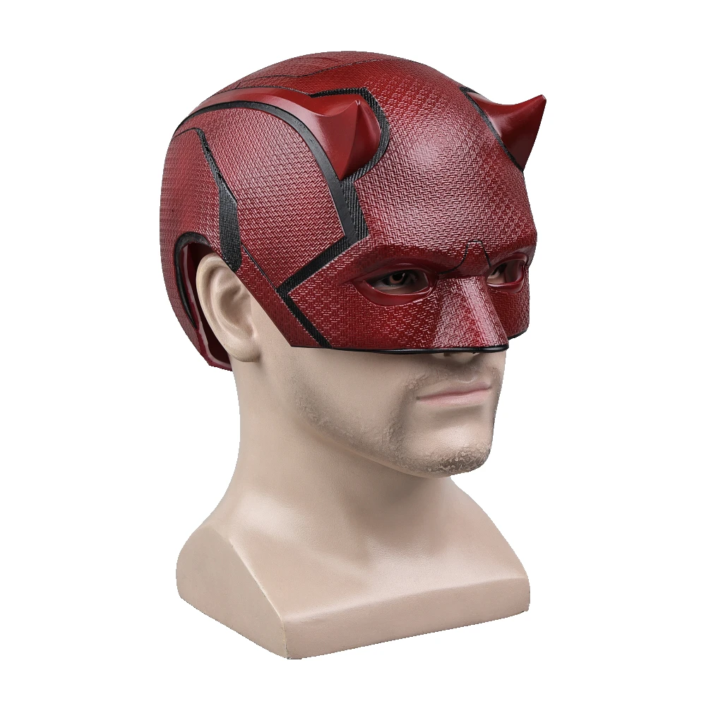 2025 Movie Daredevil：Born Again Matt Murdock Mask Cosplay Masks Latex Halloween Party Masquerade Carnival Costume for Man