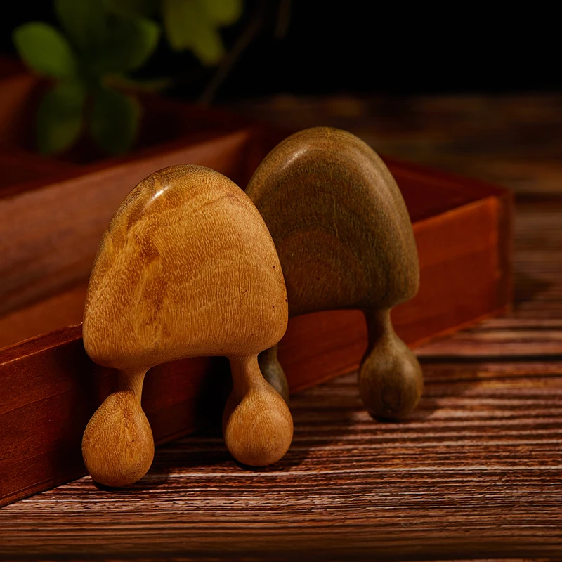 

1PC Natural Sandalwood Scraping Massage Tool Facial Eye Neck Massage Acupuncture Therapy Relaxing Stick Wooden Massager