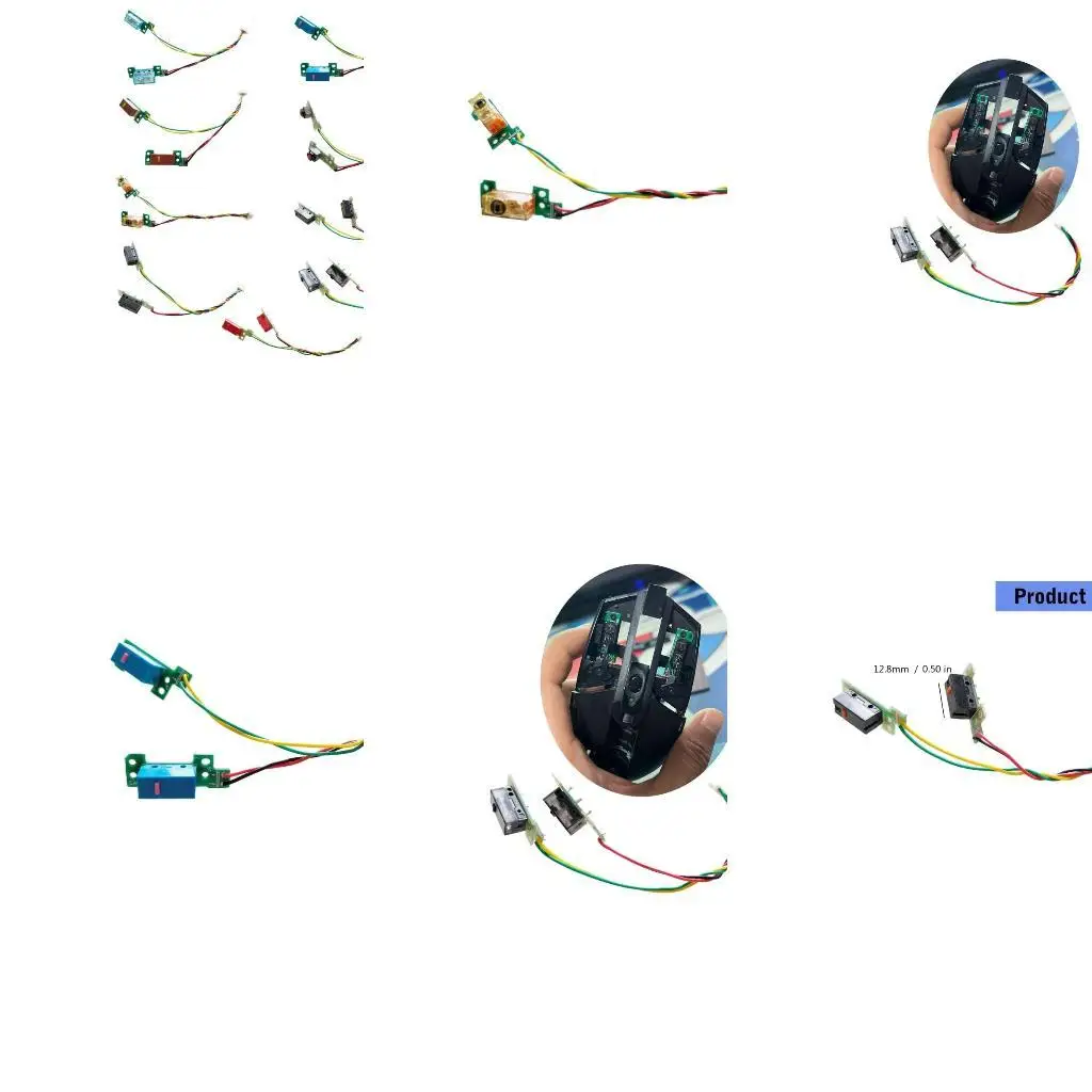 Papan kunci mouse las y1ub untuk G304 G305 Mouse Microswitches Tombol Penggantian Papan
