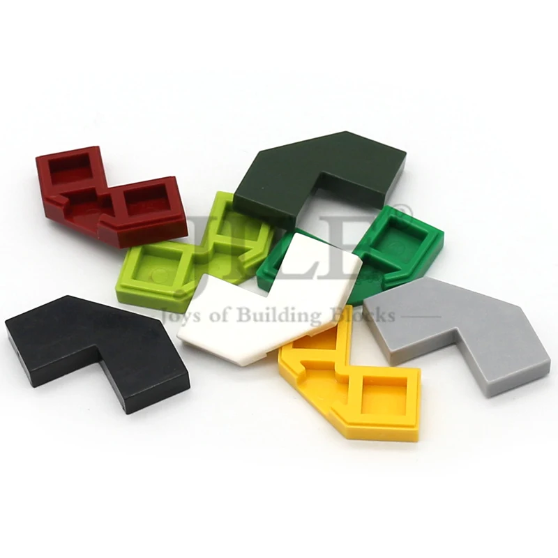 

20pcs Moc Tile Modified Facet 2x2 Corner 27263 DIY Creative Enlighten Building Blocks Bricks Compatible Assembles Particles Toys