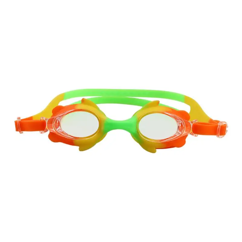 

Kids Swimming Goggles Anti-Fog High Definition Swim Goggles For Pool Cartoon Adjustable Flexible Silicone Swimming Glasses For