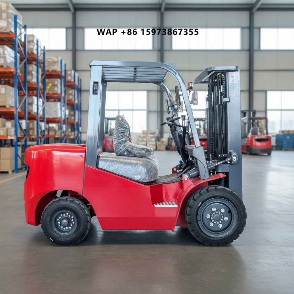 Hot Selling 2 Ton Forklift CE ISO 3 Ton 5 Ton Mini Triplex Mast EPA Eur5 Standard Engine Forklift for Sale
