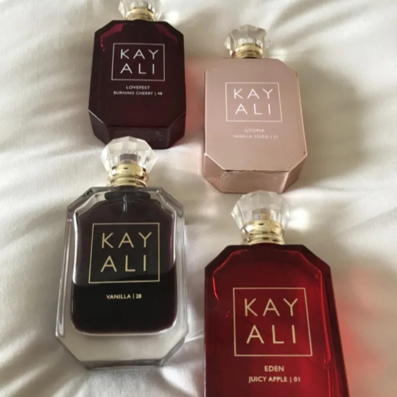 KAYALI 100ml Perfume elegante Unisex de larga duración fragancia afrutada Floral ligera Natural suave y sofisticado aroma lujoso