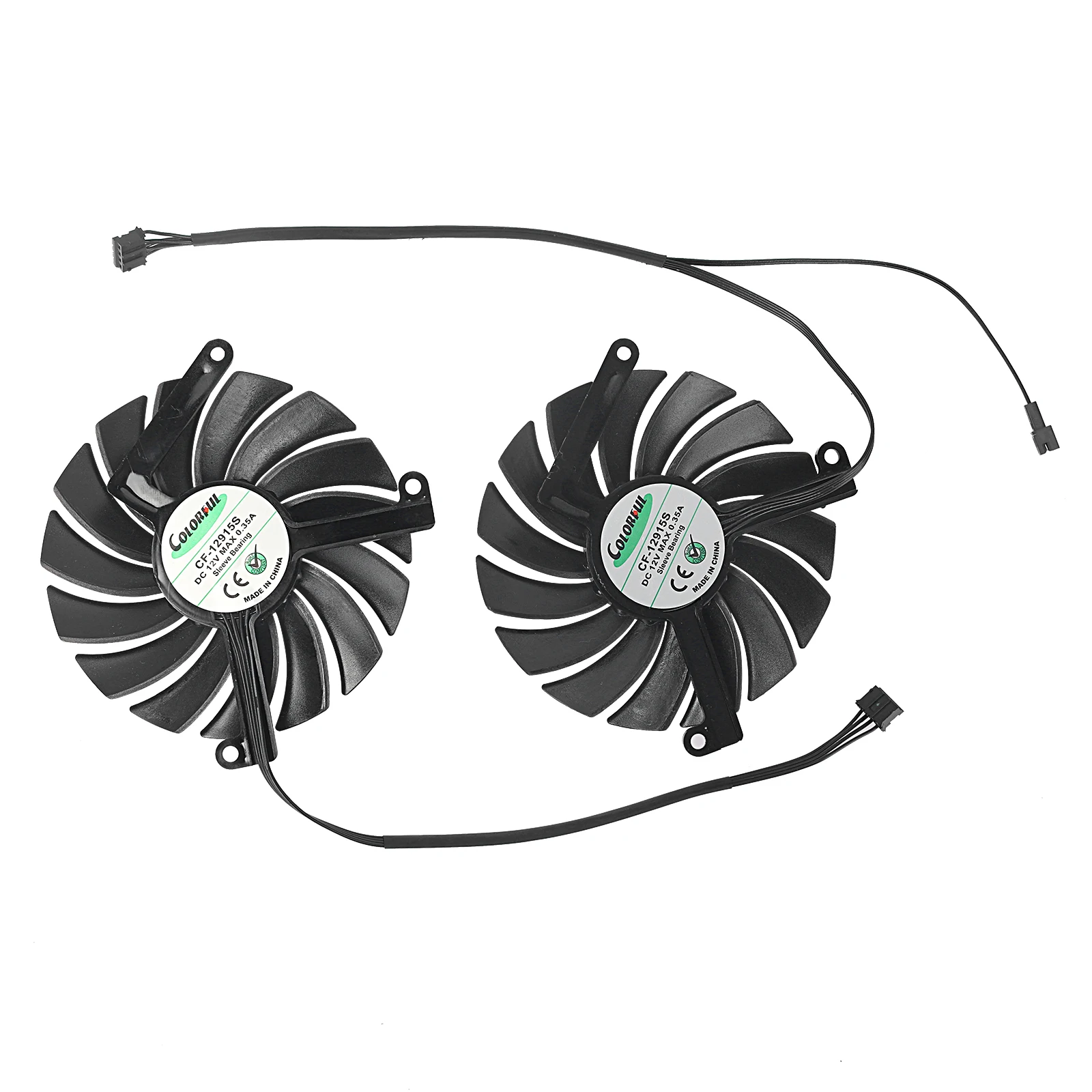 Reemplazo del ventilador de la tarjeta de vídeo para INNO3D GeForce RTX 3070 TWIN X2 OC 85MM CF-12915S RTX3070 ventilador de refrigeración de la tarjeta gráfica