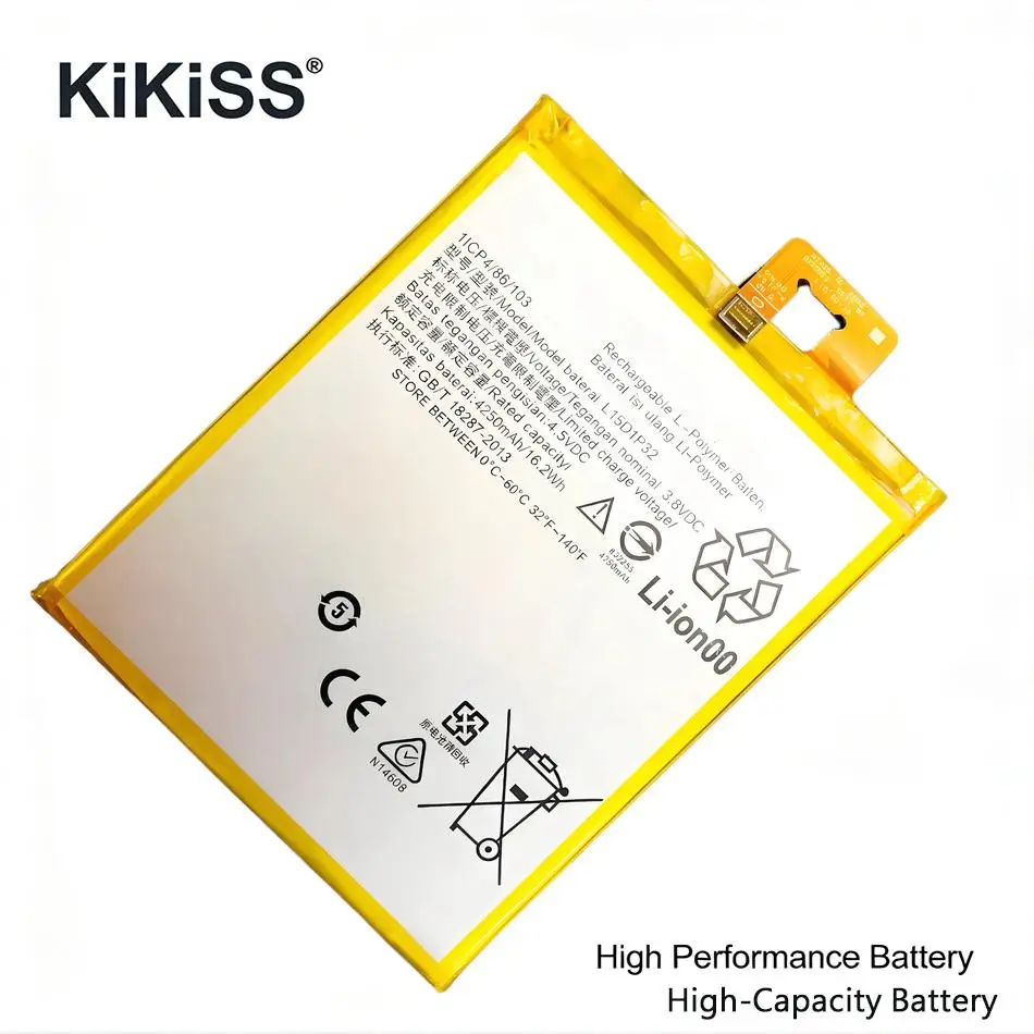 

High Capacity Performance 4250Mah Tablet Battery L15D1P32 For Lenovo PB1-750N