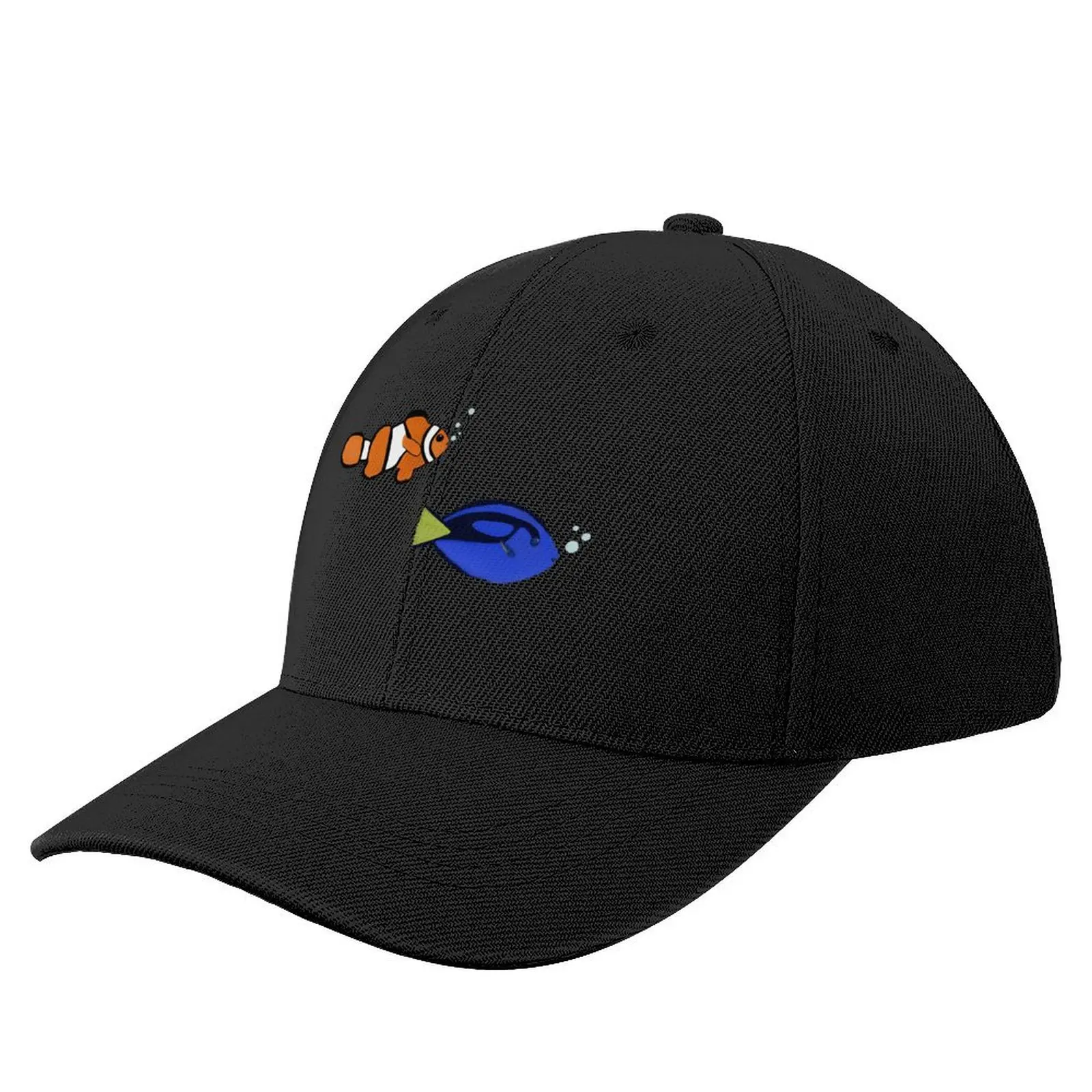 

tropical fish friends Baseball Cap Sun Hat For Children Thermal Visor Anime Sun Hats For Women Men's