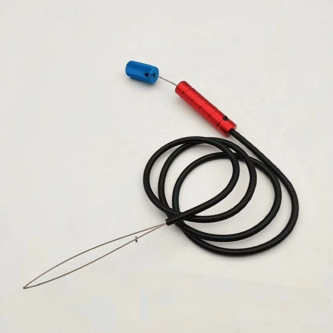 Automotive Flexible Snake Pull Rope 1m, Car Door Repair Tool for Emergency Access & Maintenance