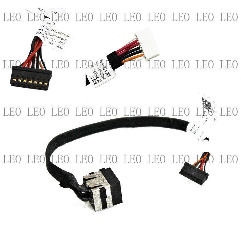 SS For Dell Latitude E5420 P15F001 E5520 P16G001 DC Power Jack Charging Port Socket