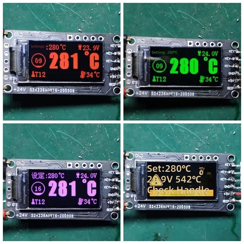 Upgrade your electronics repair toolkit with this high-performance T12 soldering station control board, designed for