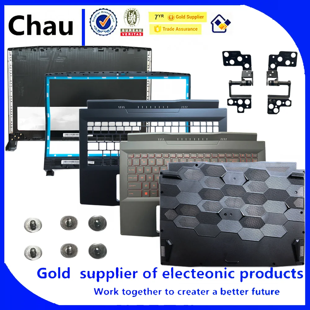 

New For Chau Katana GF66 11UE 11UG MS-1581 MS-1582 Laptop LCD Back Cove/LCD Bezel /Palmrest/Bottom/Hinge