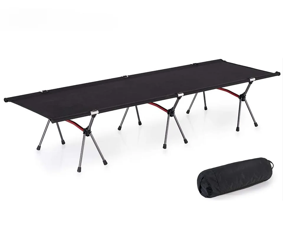 

hot selling aluminium oxford Folding bed for camping hiking and outdoor