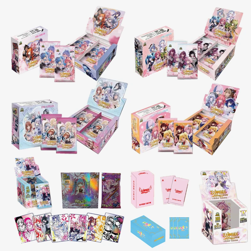

Anime Goddess Story ACG ZR XR MR INS PR SCR SER PTR SSR SR Set Collectible Card Toys for boys Collectible Card Birthday Gift