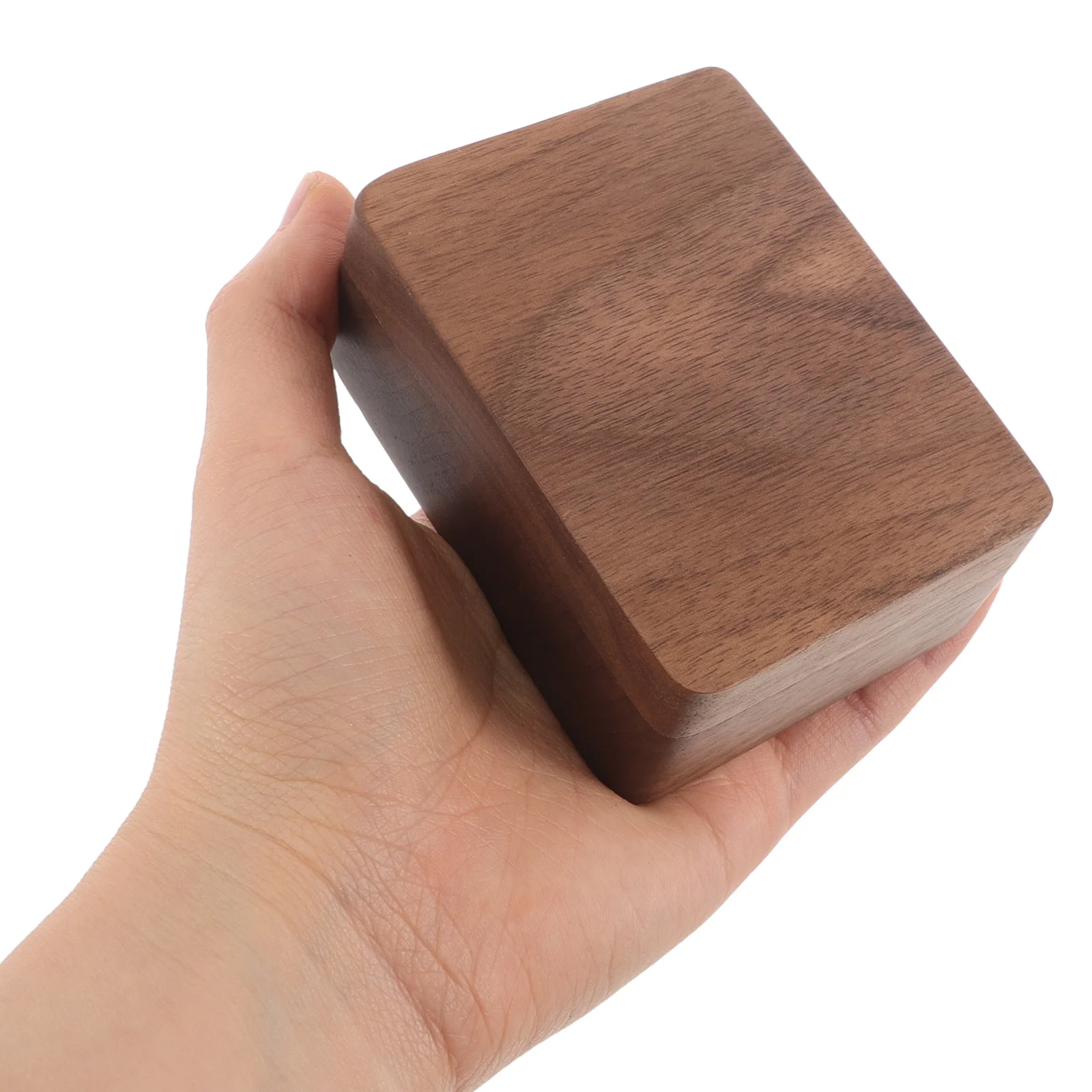 

Tie Clip Storage Box Jewelry Boxes Set Small for Clips Portable Organizer Wooden Cufflinks Miss