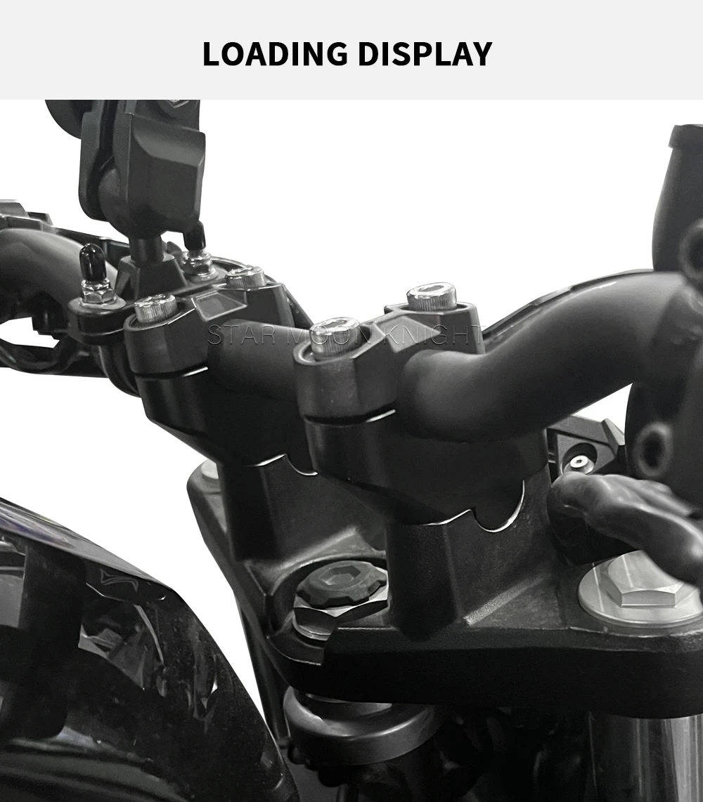 For Kawasaki Z400（2018-)Motorcycle Accessories  CNC Aluminum Handlebar Riser Heightening Clamp Mount Kit