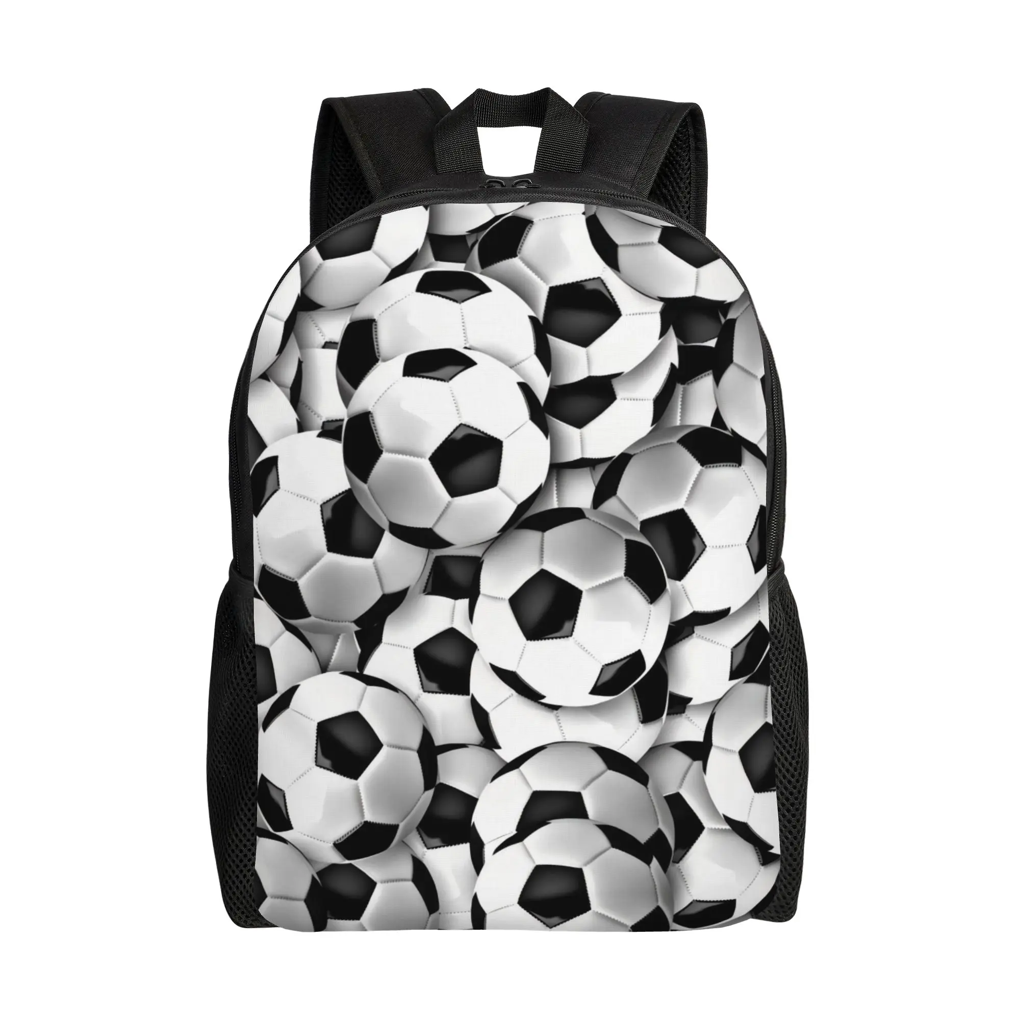 Back to school season Good Quality Soccer Football Fan Merch 18 Daypack  Teenager Rucksack Backpack