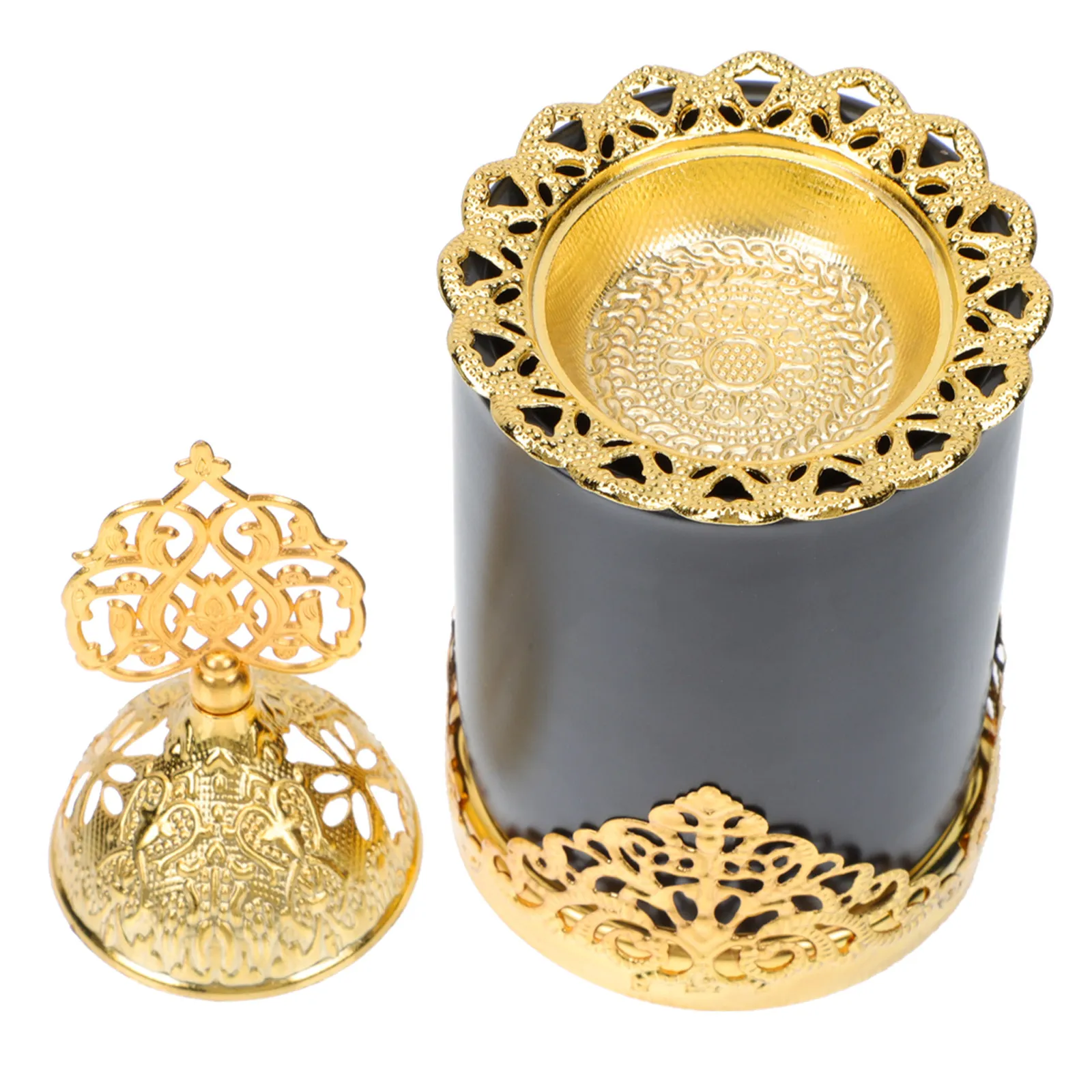 Ceramic Incense Burner Arab Style Desktop Aroma Therapy Censer for Home Decor and Relaxation