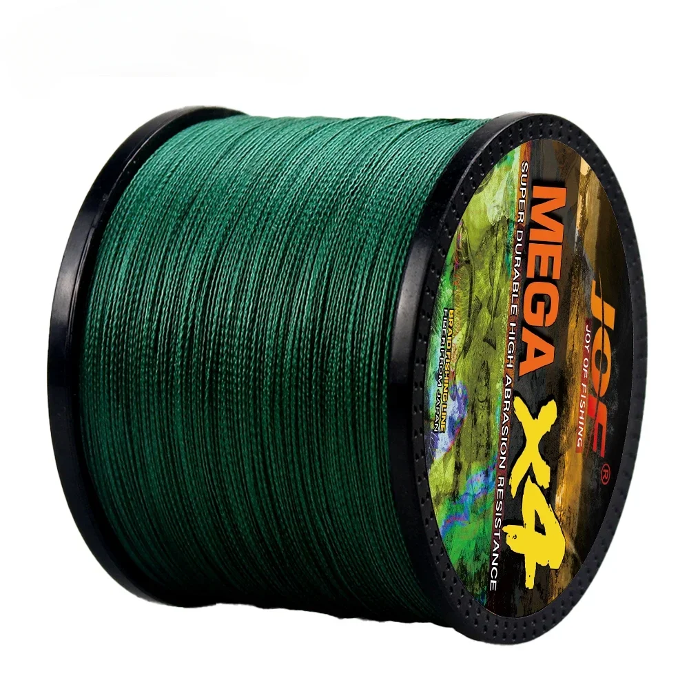 JOF Pesca Multifilament Anti-bite Braided Fishing Line X4/16 1000M Super Power 10-200LB Multifilament PE Wire All for Waters