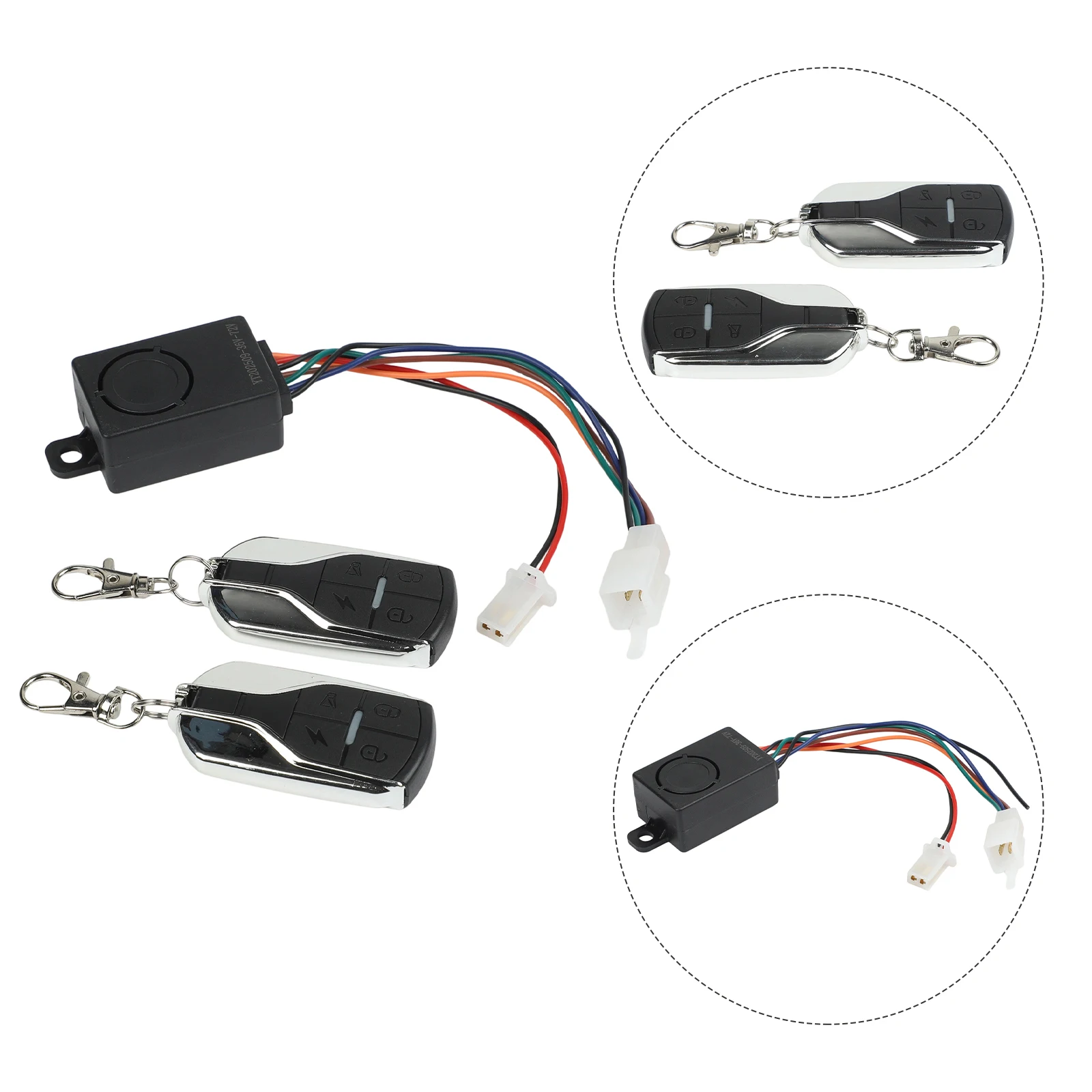 

Сигнализация для электросамоката с дистанционным управлением и блокировкой, для защиты при парковке, поддержка различных напряжений, для литиевых электросамокатов