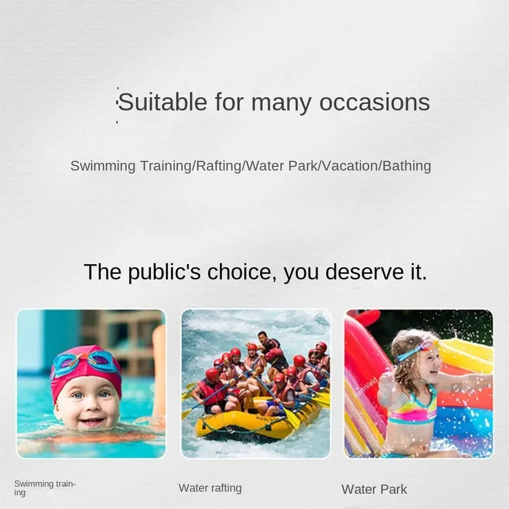 Silicone Large Frame Swimming Goggles Waterproof HD Swim Training Glasses Wide View Anti-fog Windsurfing Glasses Pool