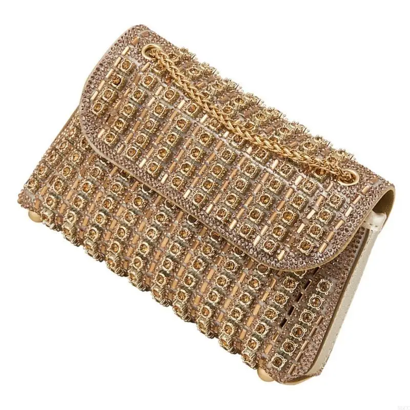 

M6CC Shoulder Bags Crossbody Bag Purses Handbag Crystals Rhinestones Evening Bag