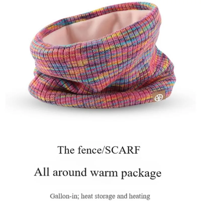 

Children's winter hat scarf glove set, warm hat with neck warm gloves hat scarf suitable for girls and boys 6-14 years old.