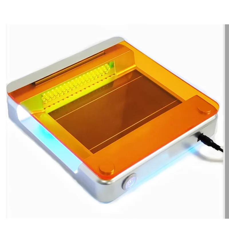 Blue Light Transilluminator Used For Gel Electrophoresis Observation Wavelength 470nm Max Gel Size 160*100mm LED Light