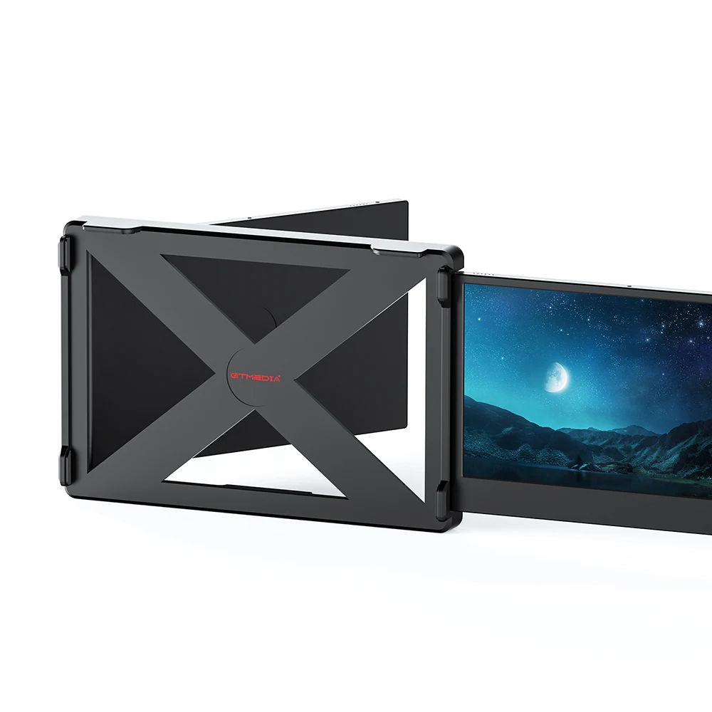 

Отличный 11,6-дюймовый внешний ноутбук с расширенным разделенным экраном, портативный монитор, расширение ноутбука для развлечений