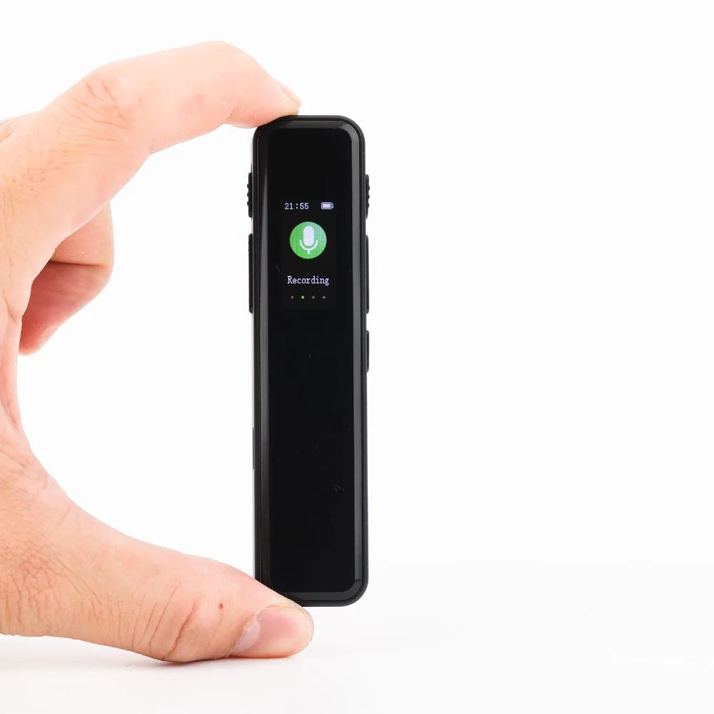 16GB Memory Digital Voice Recorder with Playback, A-B Repeat, Variable Speed Play, Voice Activated Recorder Lectures MP3 PQ134