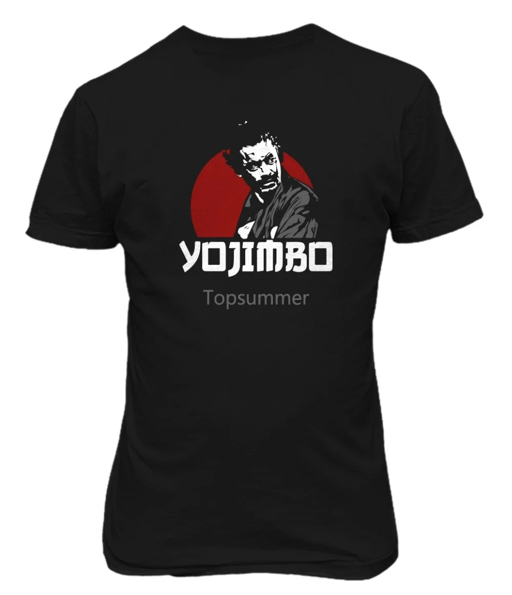 Akira Kurosawa Yojimbo Sanjuro Toshiro Mifune Japanese Samurai T Shirt 2019 Cotton For Men Homme Novelty Hip Hop Street T-Shirt