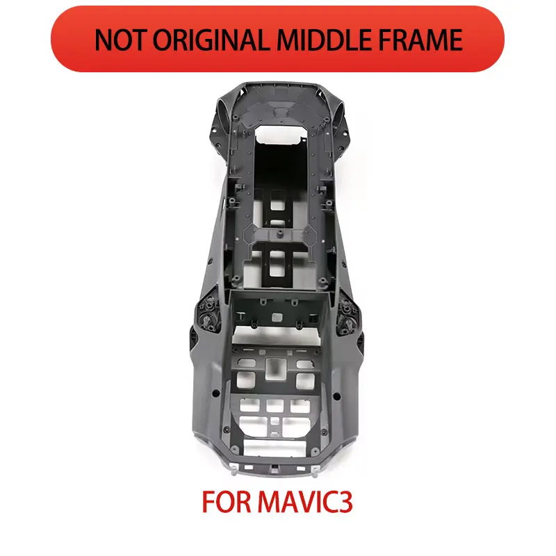New Outer Shell For Mavic 3t/3e Replacement Middle Shell Middle Shell Body Frame Upper Cover Bottom Shell Repair Replacement Par - view 2