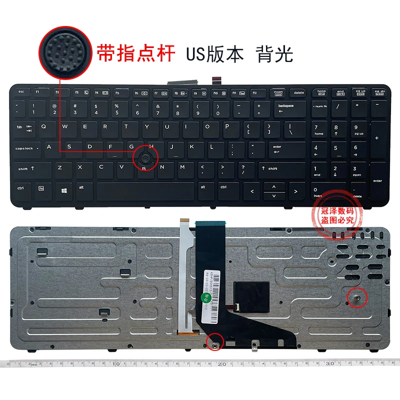 

NEW English laptop keyboard FOR HP for ZBOOK 15 G1 ZBOOK 15 G2 ZBOOK 17 G1 ZBOOK 17 G2 PK130TK1A00 SK7123BL US black