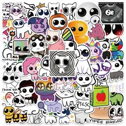 50pcs TBH Creature Plush Stickers Funny Cartoon DIY Graffiti Decals For Kids Toy Laptop Luggage Guitar Skateboard Phone Sticker